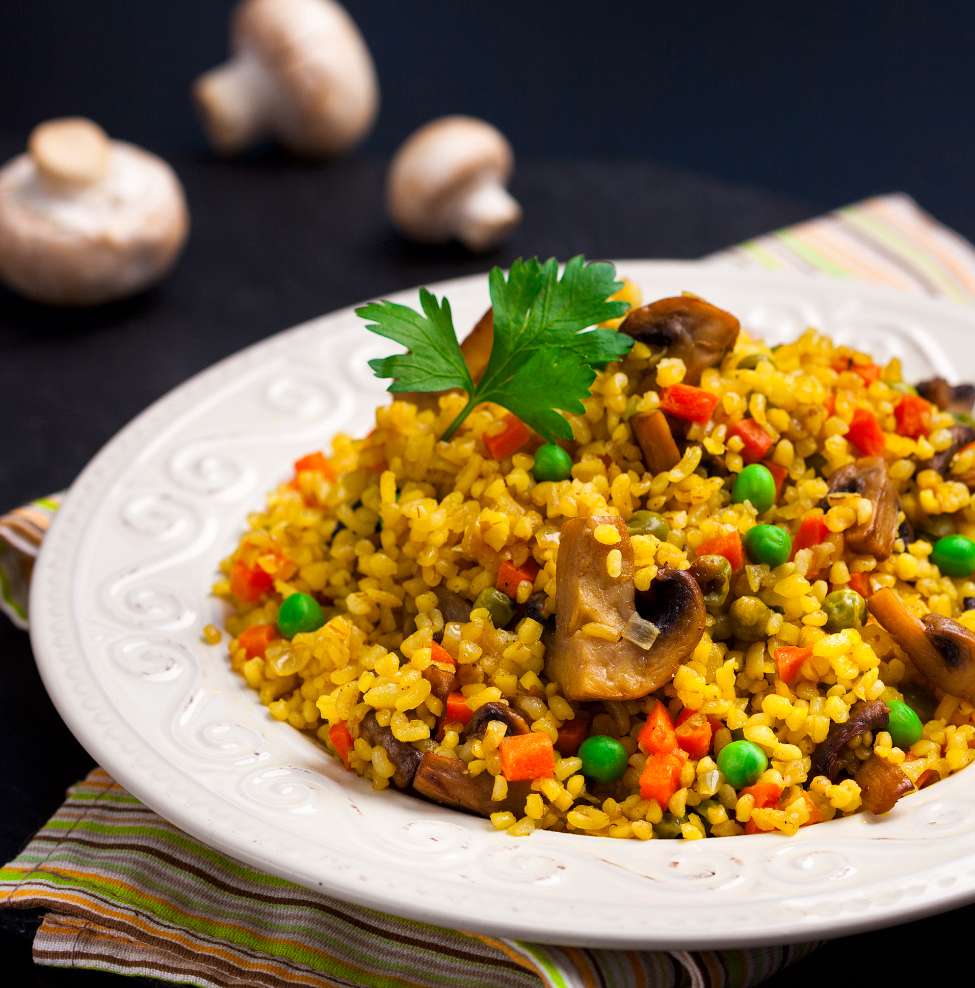 Bulgur w kuchni ciepłej